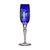 Marsala Blue Champagne Flute