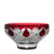 Fabergé Czar Imperial Ruby Red Bowl 9.1 in
