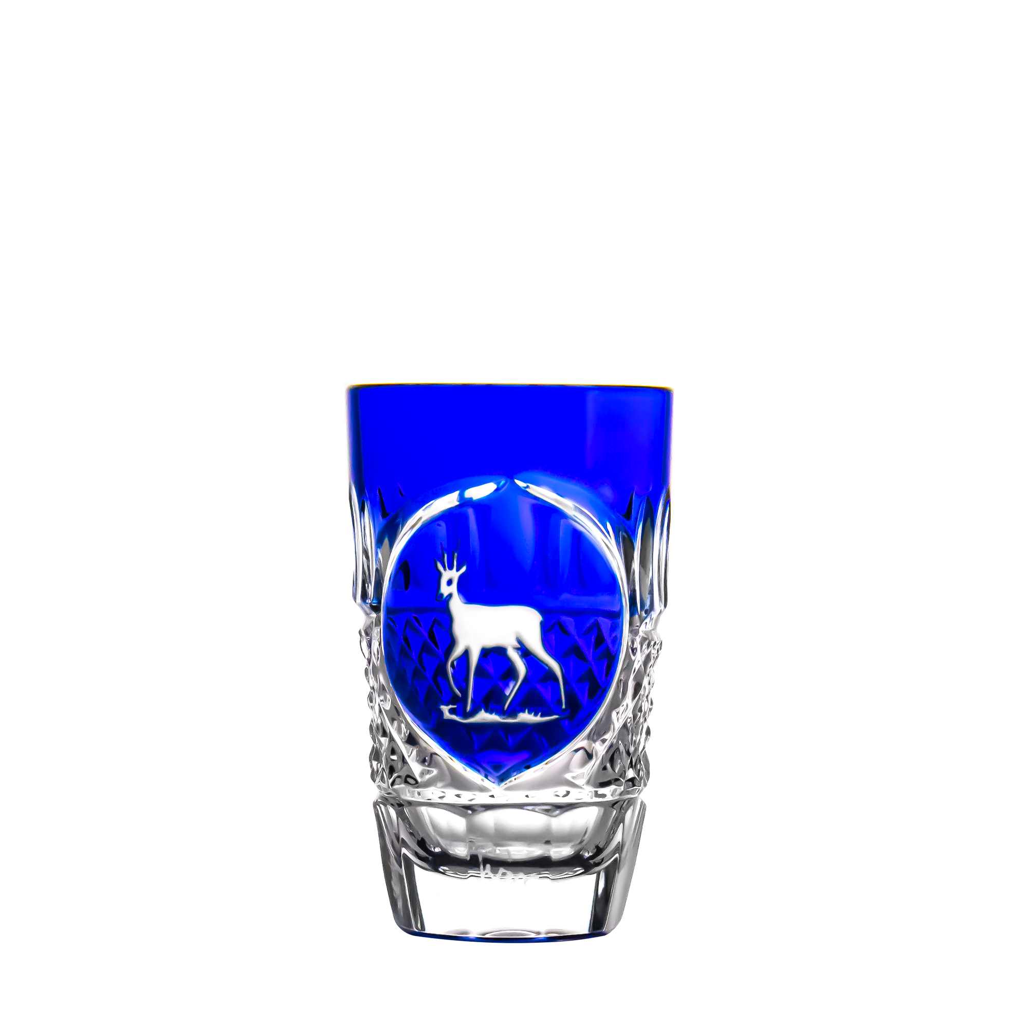 Fabergé Hunter Blue Shot Glass