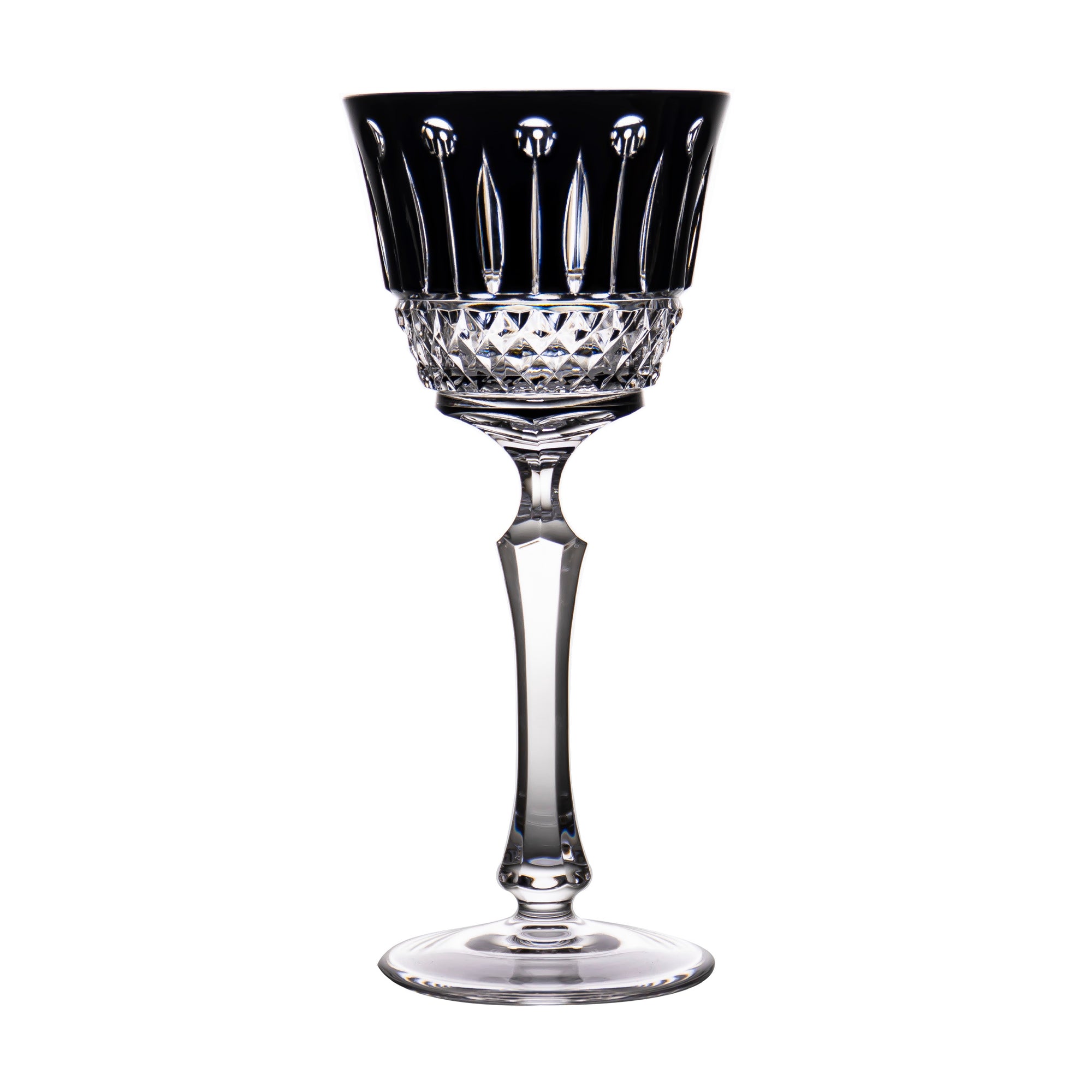 Fabergé Xenia Black Dessert Wine Glass