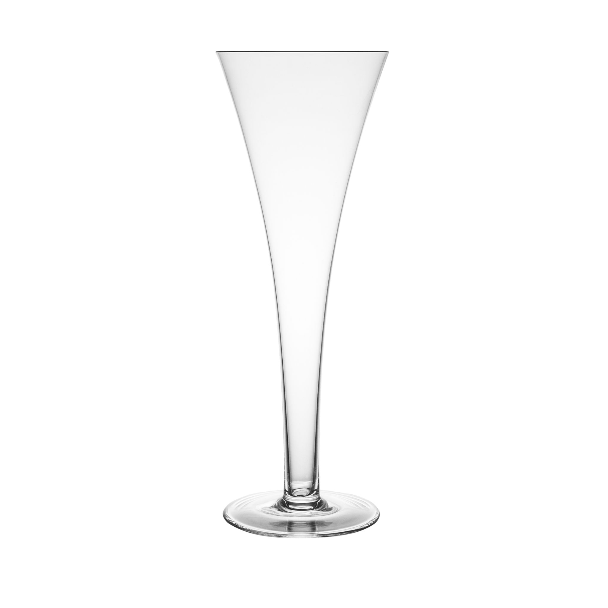 Tiffany Trumpet Champagne Flute - Ajka Crystal display picture 1