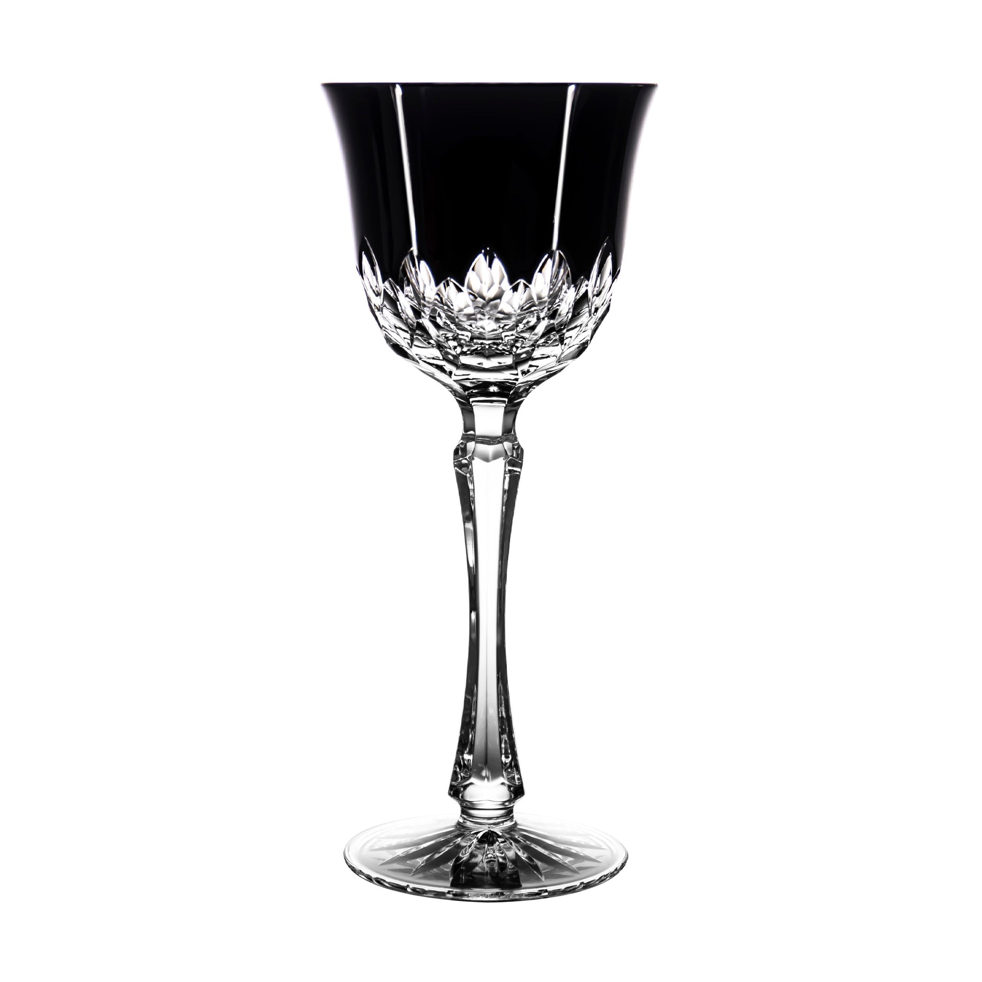 Castille Black Large Wine Glass 1st Edition