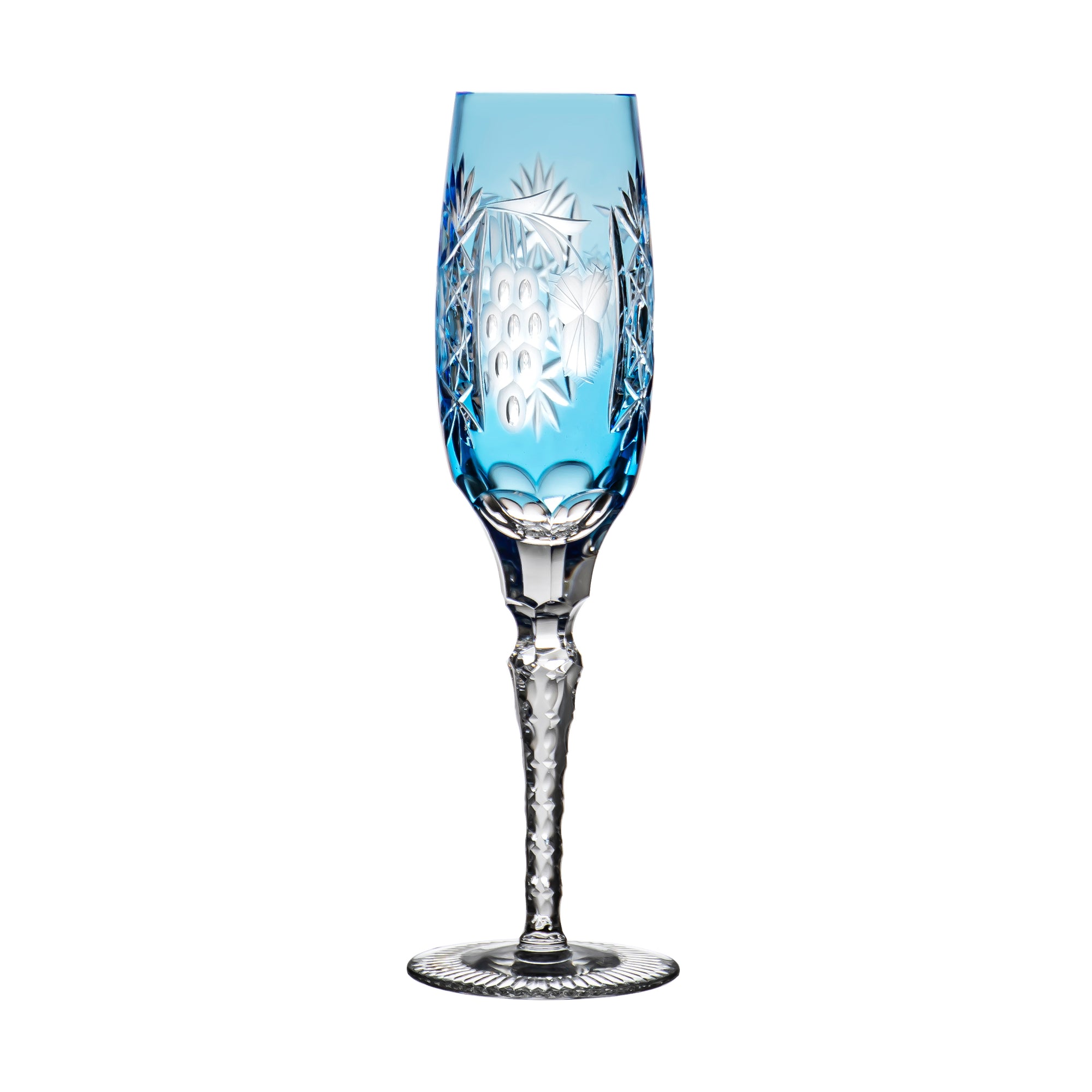Marsala Light Blue Champagne Flute