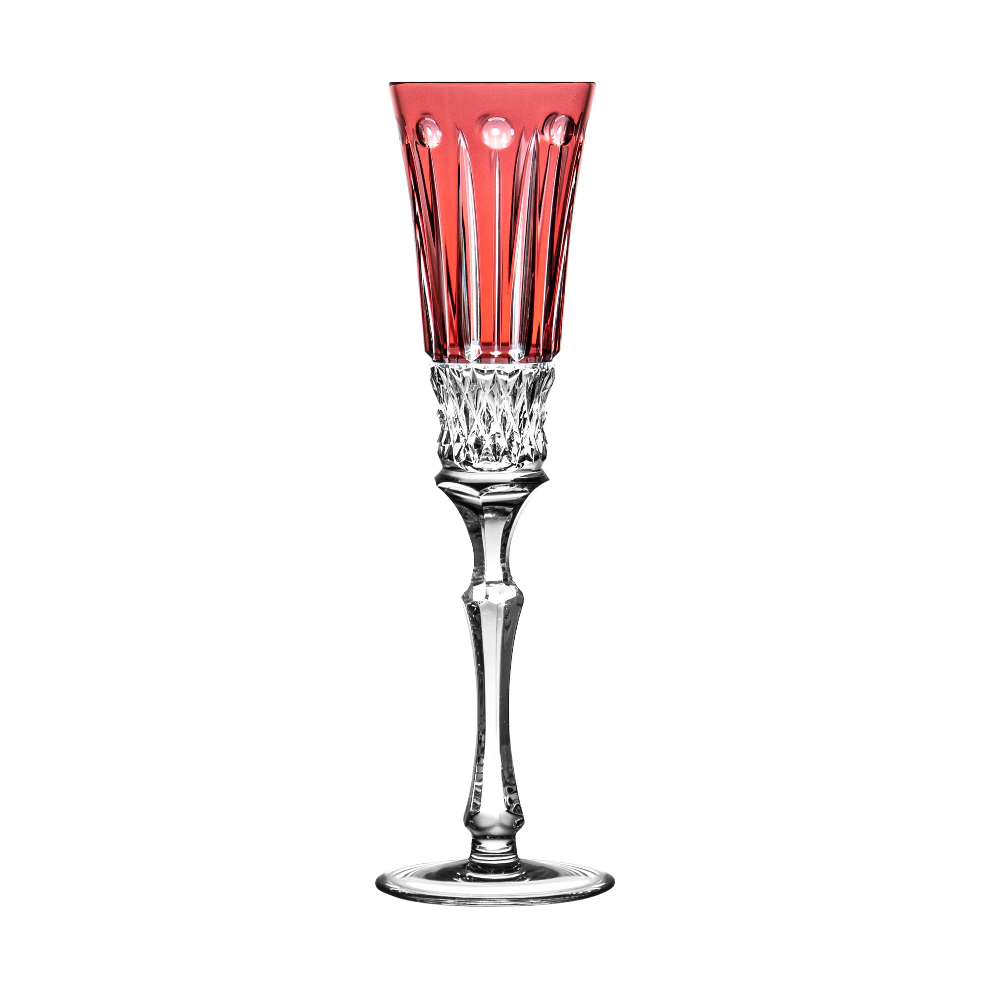 Fabergé Xenia Golden Red Champagne Flute