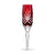 Fabergé Odessa Ruby Red Champagne Flute 2nd Edition