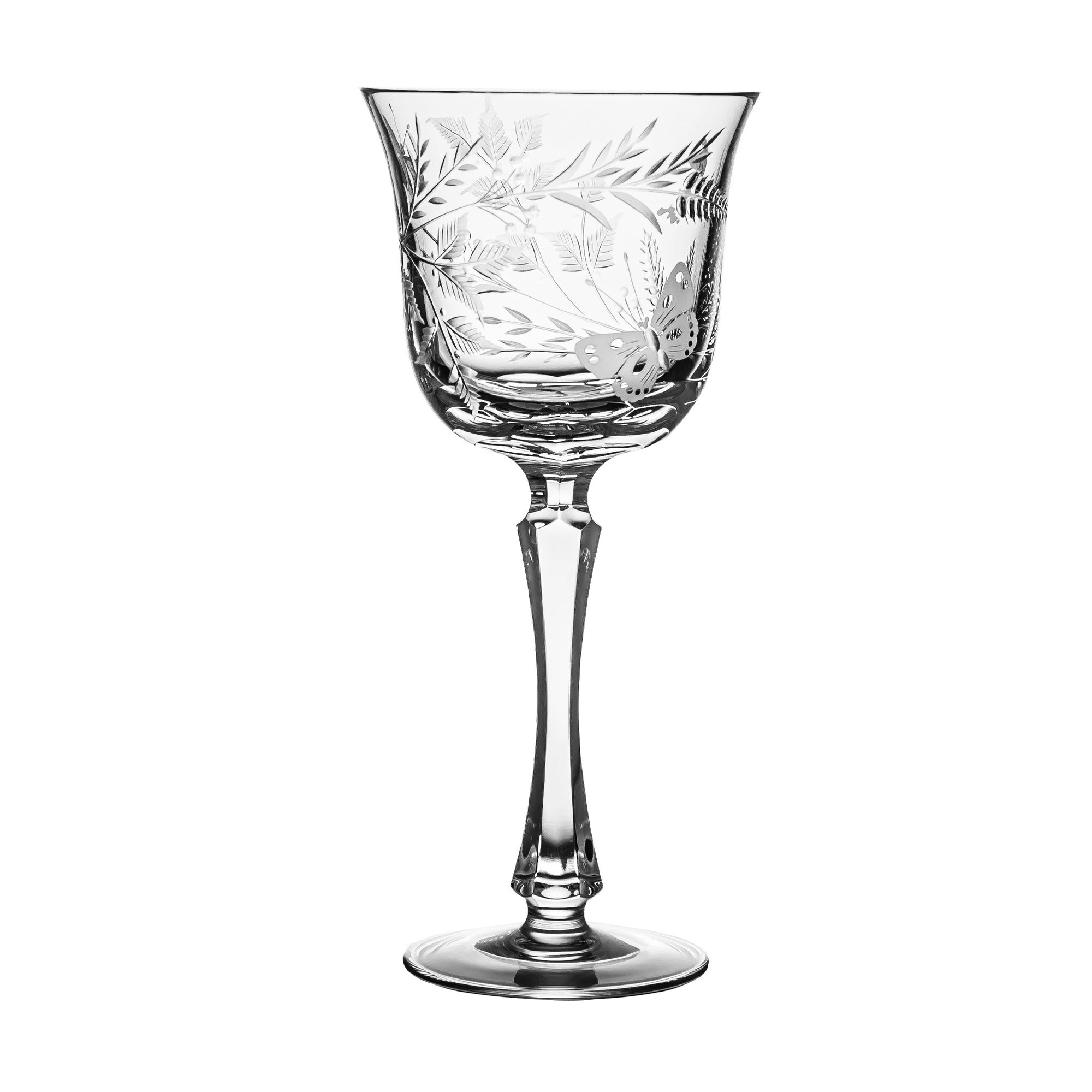 Butterfly Water Goblet