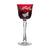 Butterfly Ruby Red Large Wine Glass