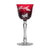 Butterfly Ruby Red Small Wine Glass