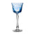 Butterfly Light Blue Large Wine Glass