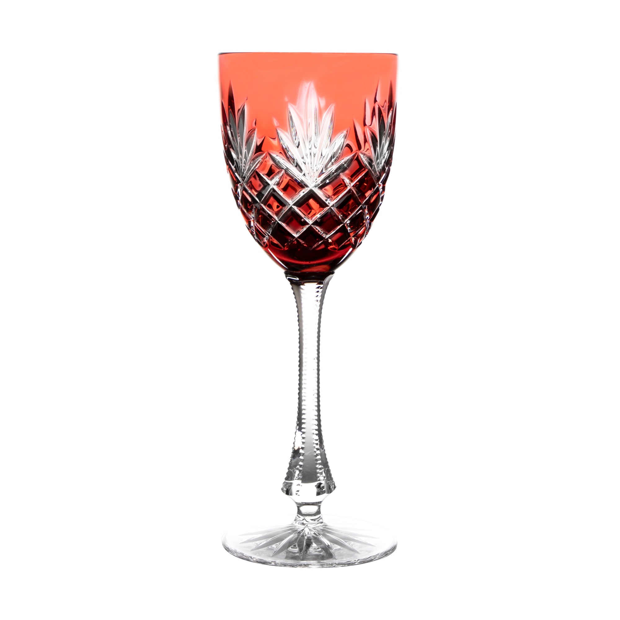 Fabergé Odessa Golden Red Water Goblet 1st Edition