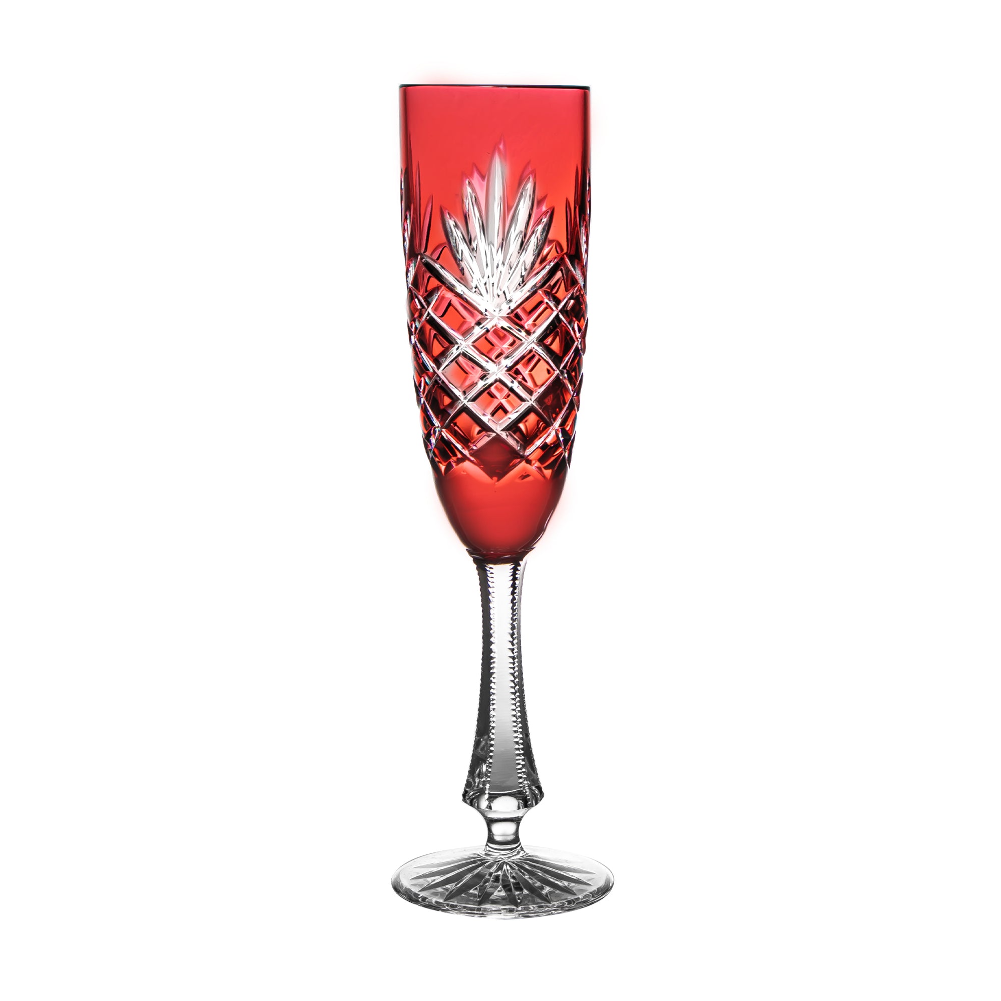 Fabergé Odessa Golden Red Champagne Flute 1st Edition