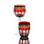 Set of Versace Gala Prestige Medusa Ruby Red Water Goblet &amp; Old Fashioned