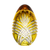 Easter Golden Egg Paperweight 4.1 in