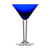 Cristal de Sèvres Vertigo T101 Blue Martini Glass