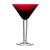Cristal de Sèvres Vertigo T101 Ruby Red Martini Glass