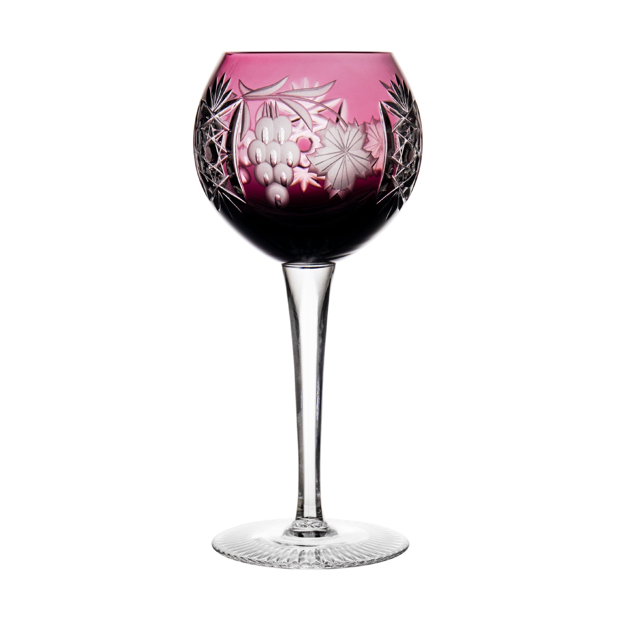 Marsala Purple Wine Glass