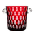 Ballon d’Or Ruby Red Ice Bucket 7.1 in