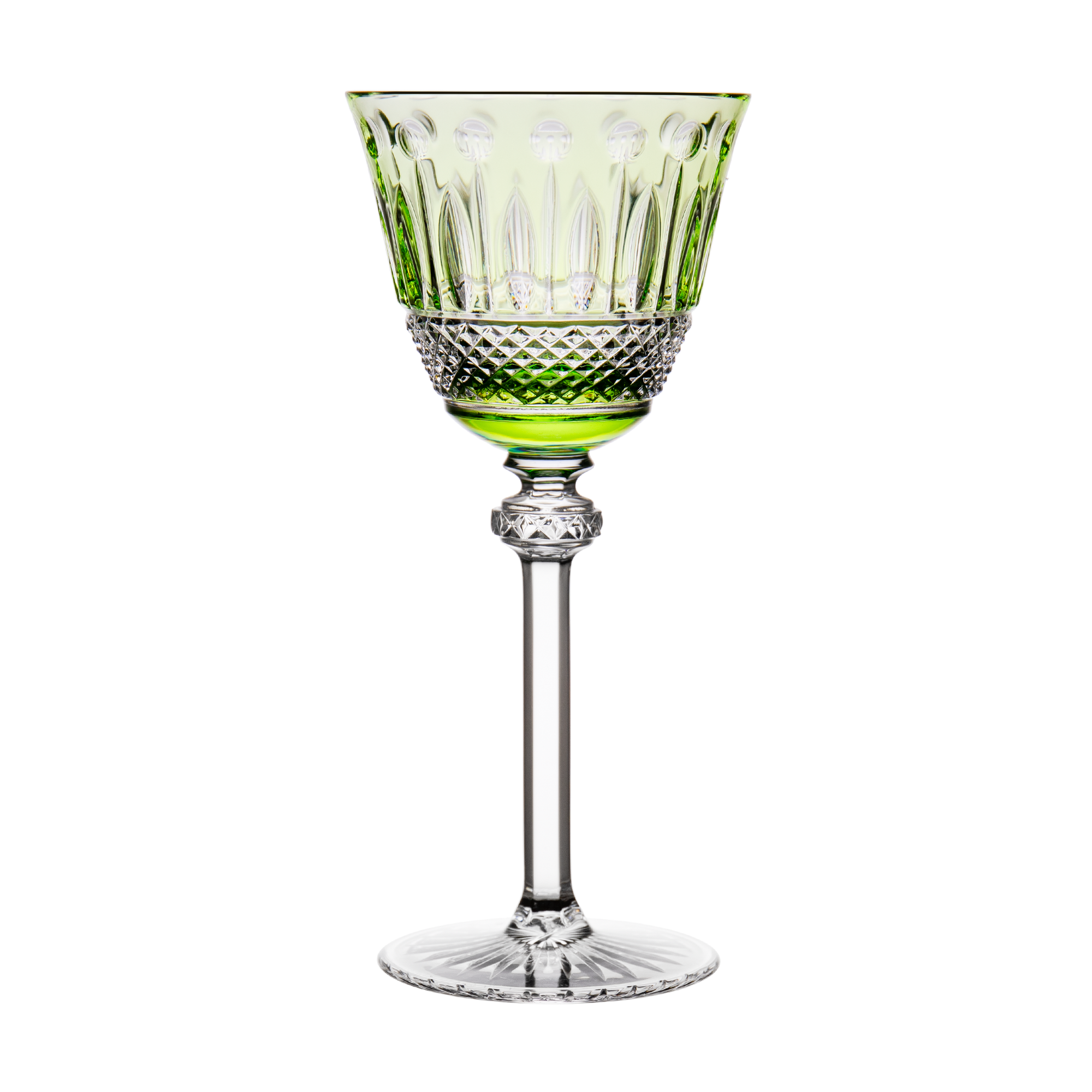 Fabergé Xenia Light Green Wine Glass
