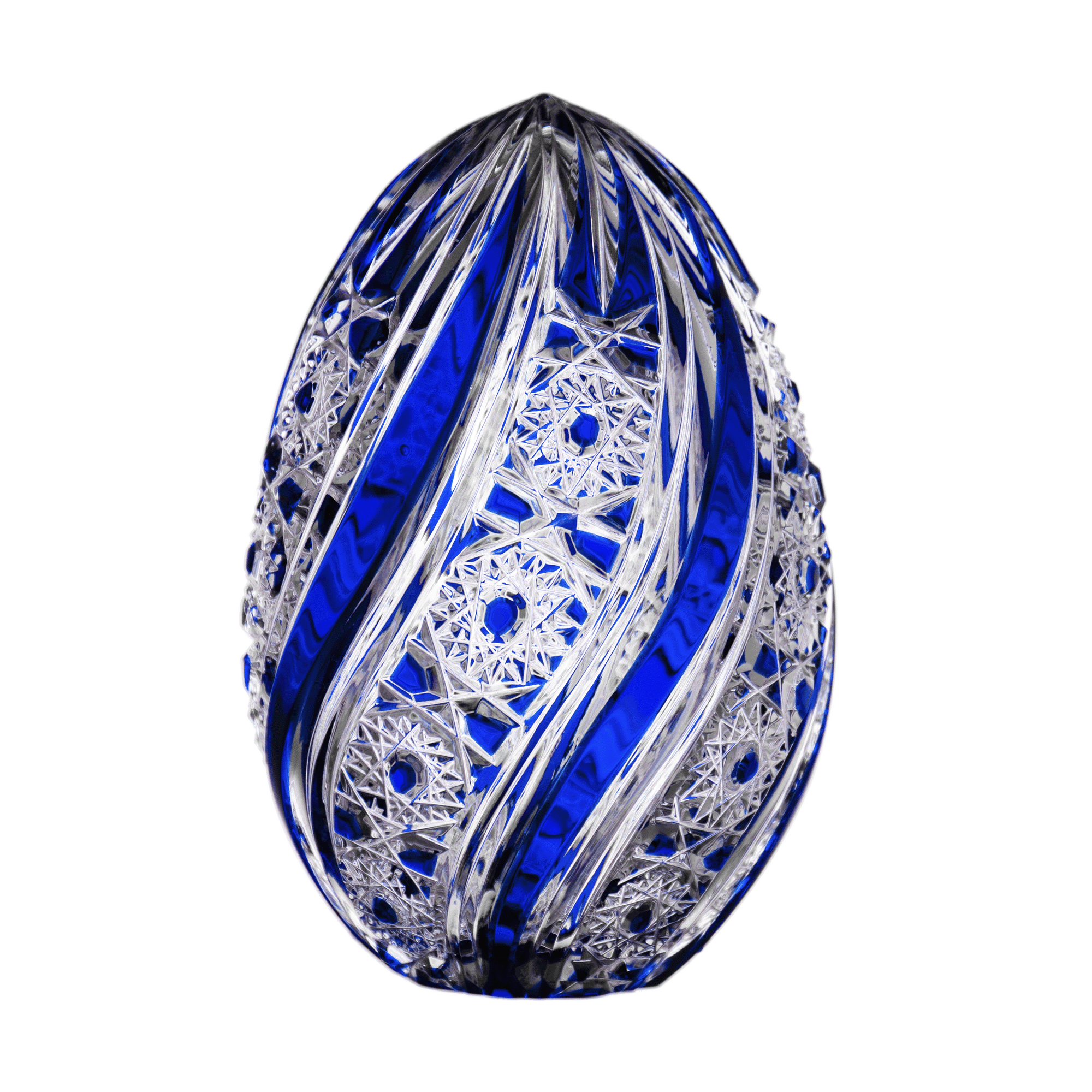 Easter Blue Egg Paperweight 5.9 in
