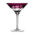 Fabergé Lausanne Purple Martini Glass