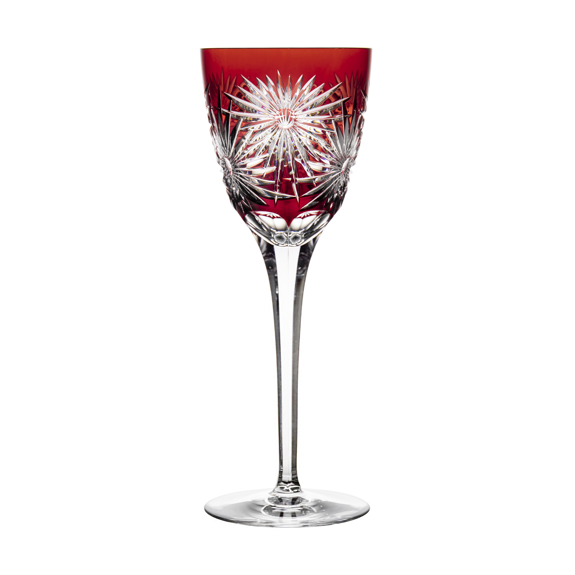 Easter Ruby Red Water Goblet