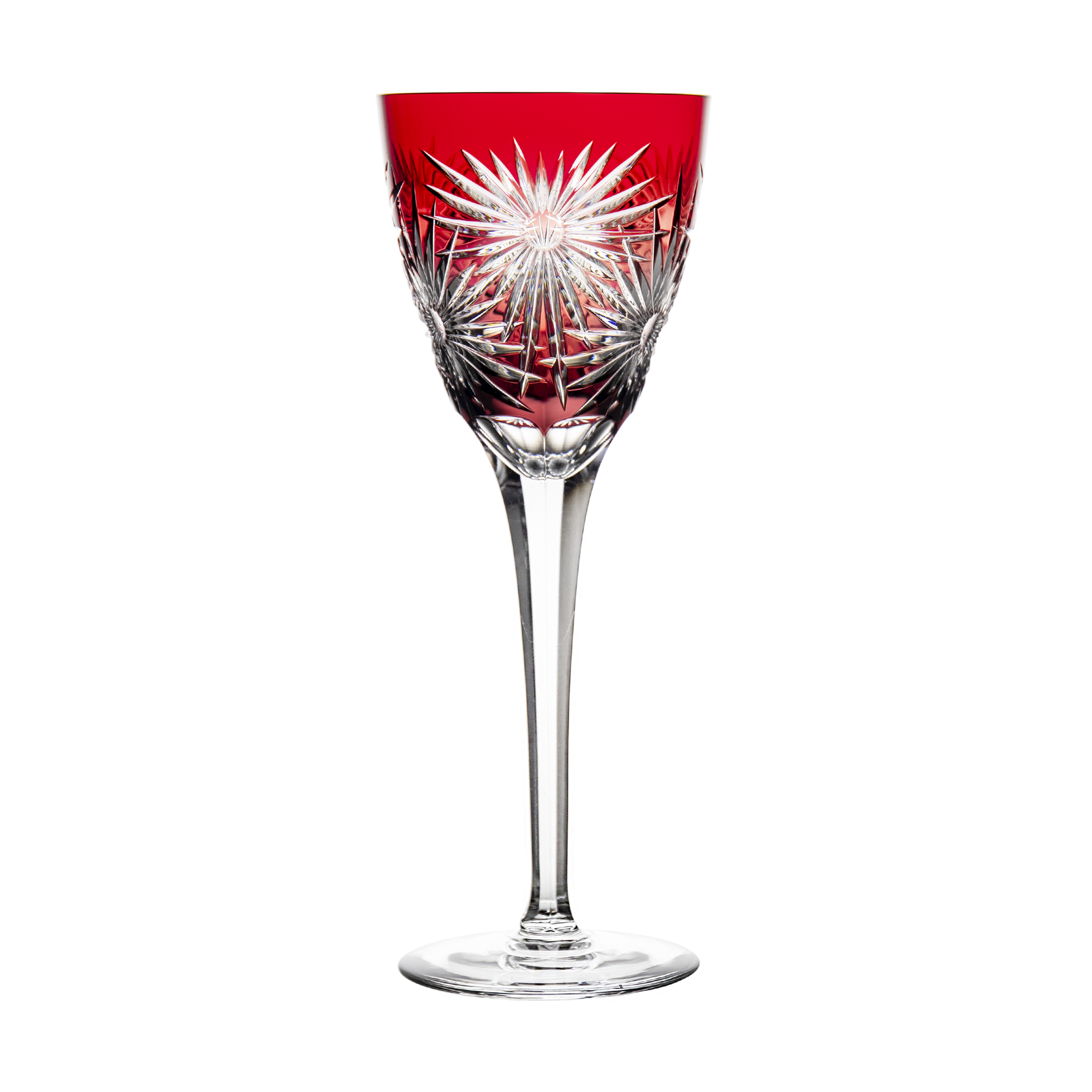 Easter Ruby Red Small Wine Glass