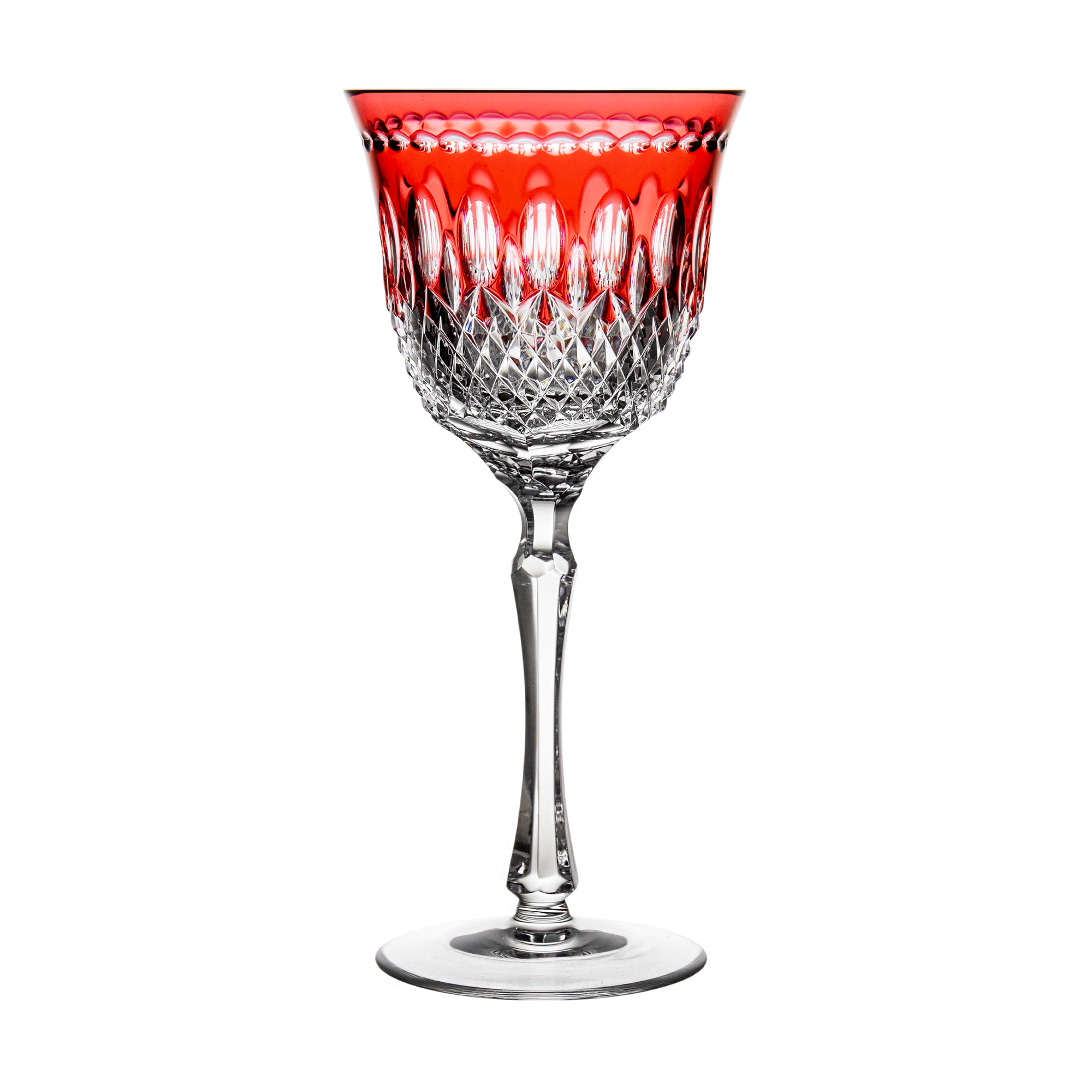 Majesty Golden Red Water Goblet