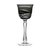 Birks Crystal Silver Ribbon Grey Large Wine Glass