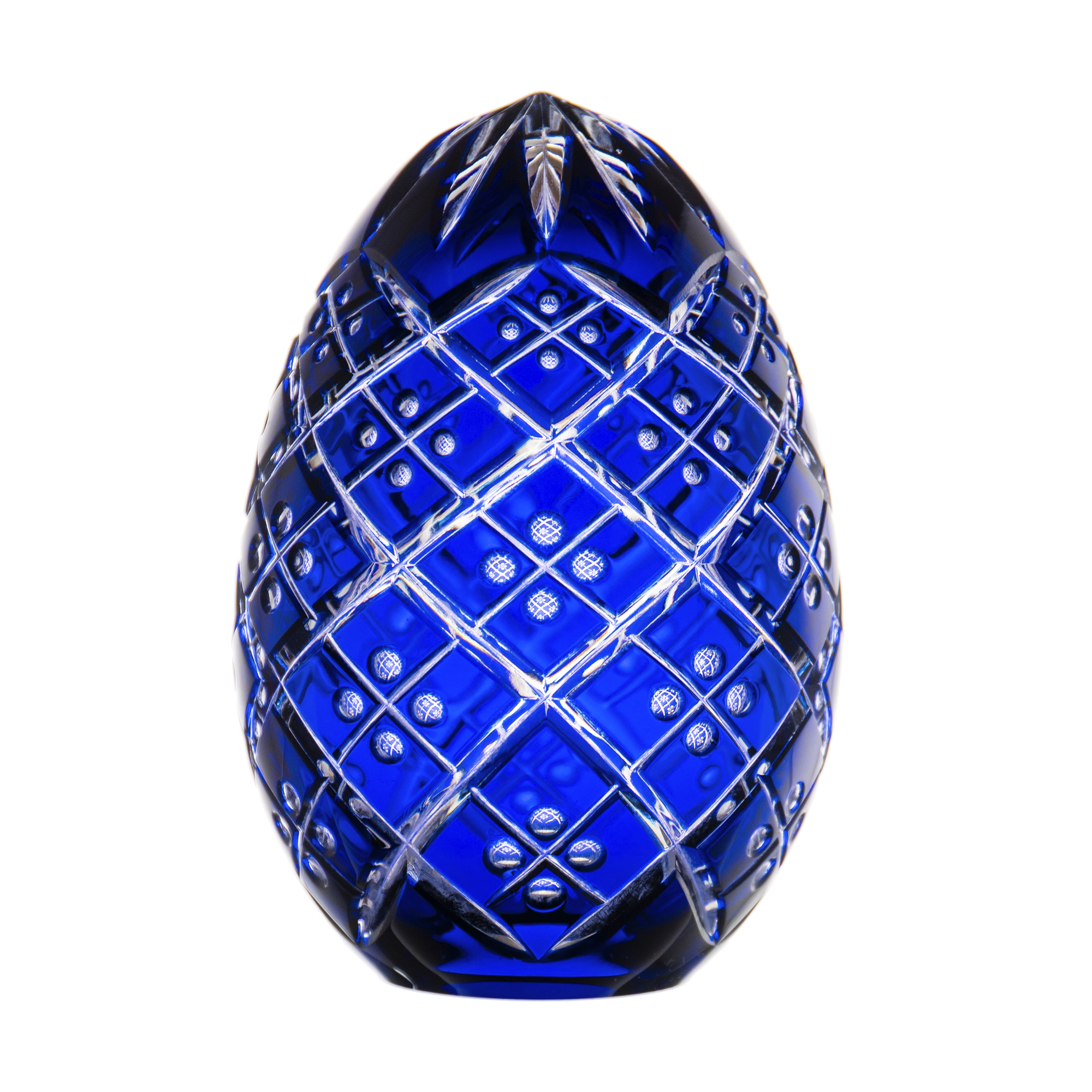 Easter Blue Egg Paperweight 5.9 in