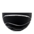 Birks Crystal Silver Ribbon Black Bowl 7.9 in