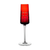 Graphik Ruby Red Champagne Flute