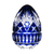 Easter Blue Egg Paperweight 4.7 in