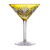 Fabergé Odessa Golden Martini Glass 1st Edition