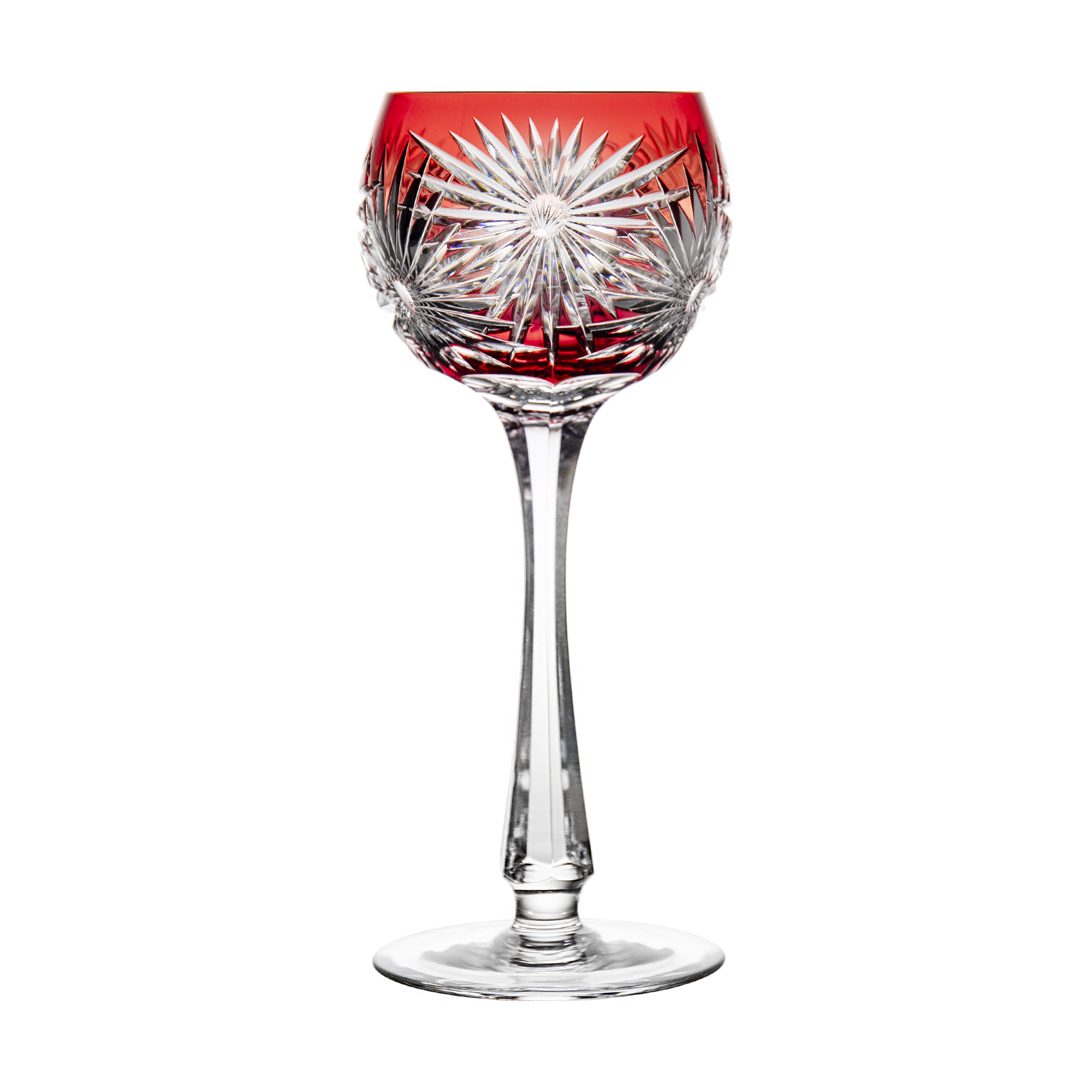 Easter Ruby Red Small Wine Glass