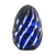 Spire Blue Egg Paperweight 3.9 in