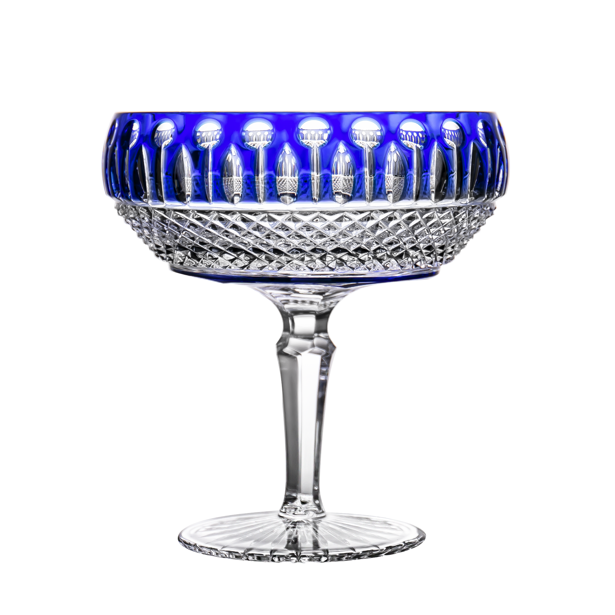 Fabergé Xenia Blue Compote Bowl 4.7 in
