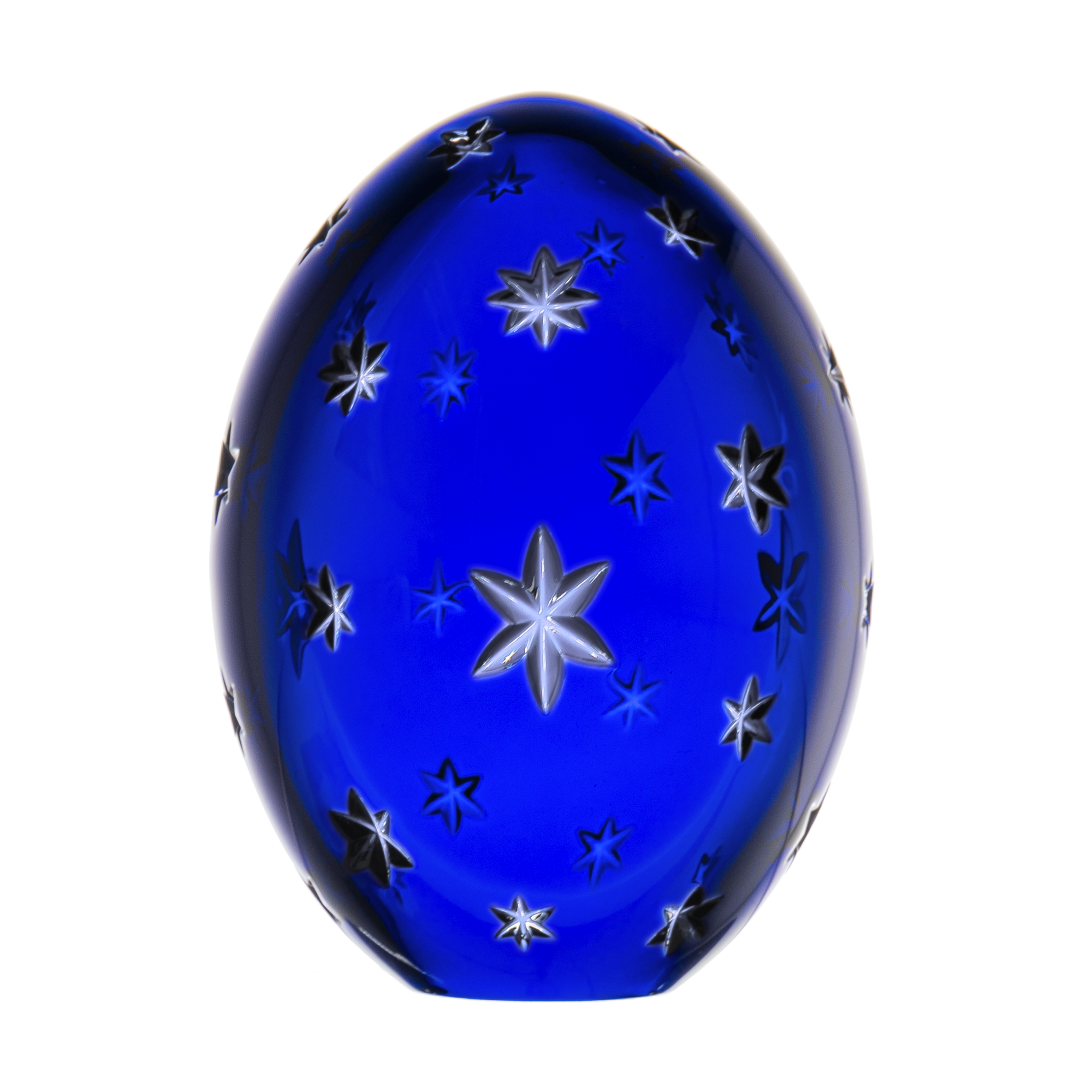 Fabergé Galaxie Blue Egg 3.9 in