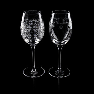 Ajka Crystal Inspiration Wine Glass Set of 2