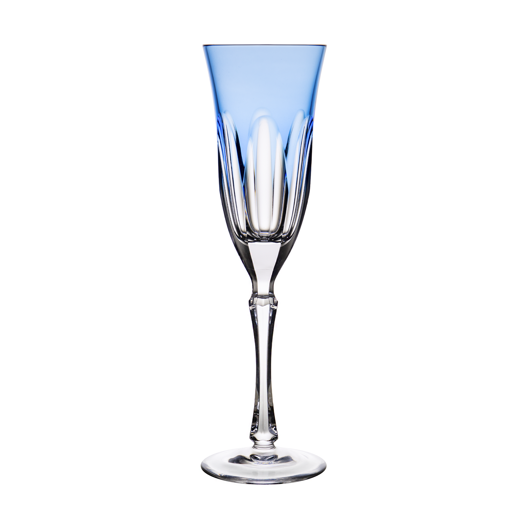 Fabergé Lausanne Light Blue Champagne Flute 1st Edition