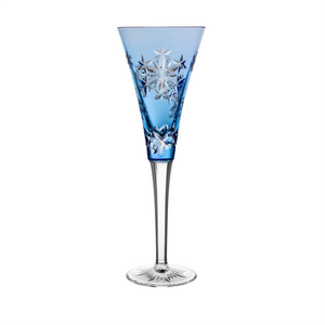 Waterford Snowflake Wishes ‘2013 Goodwill’ Light Blue Champagne Flute