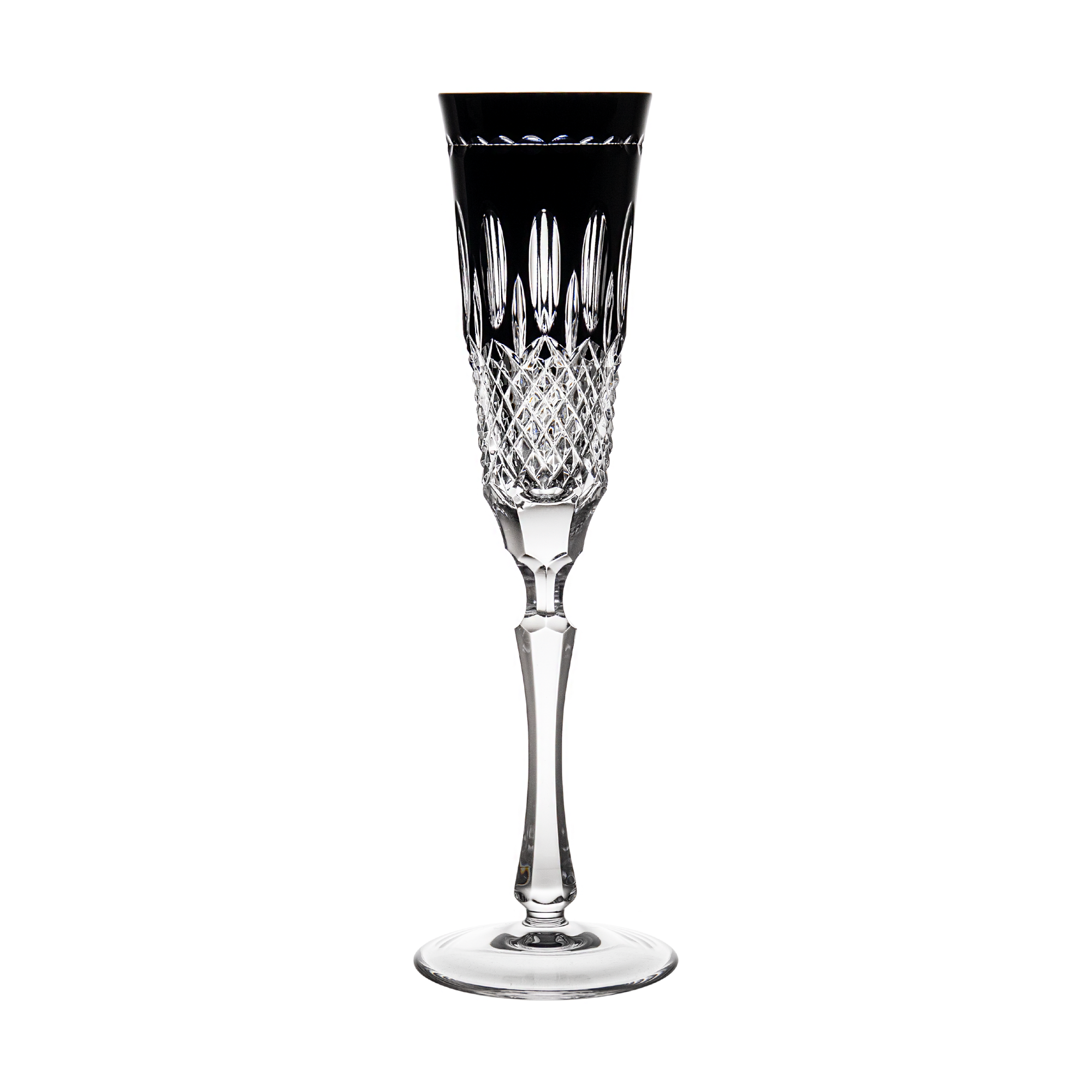 Majesty Black Champagne Flute
