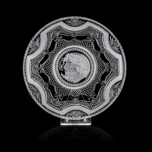 Endre Szász Four Seasons - Winter Centerpiece Bowl 13 in