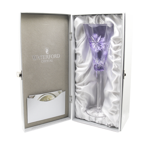 Waterford Snowflake Wishes ‘2016 Serenity’ Lavender Champagne Flute