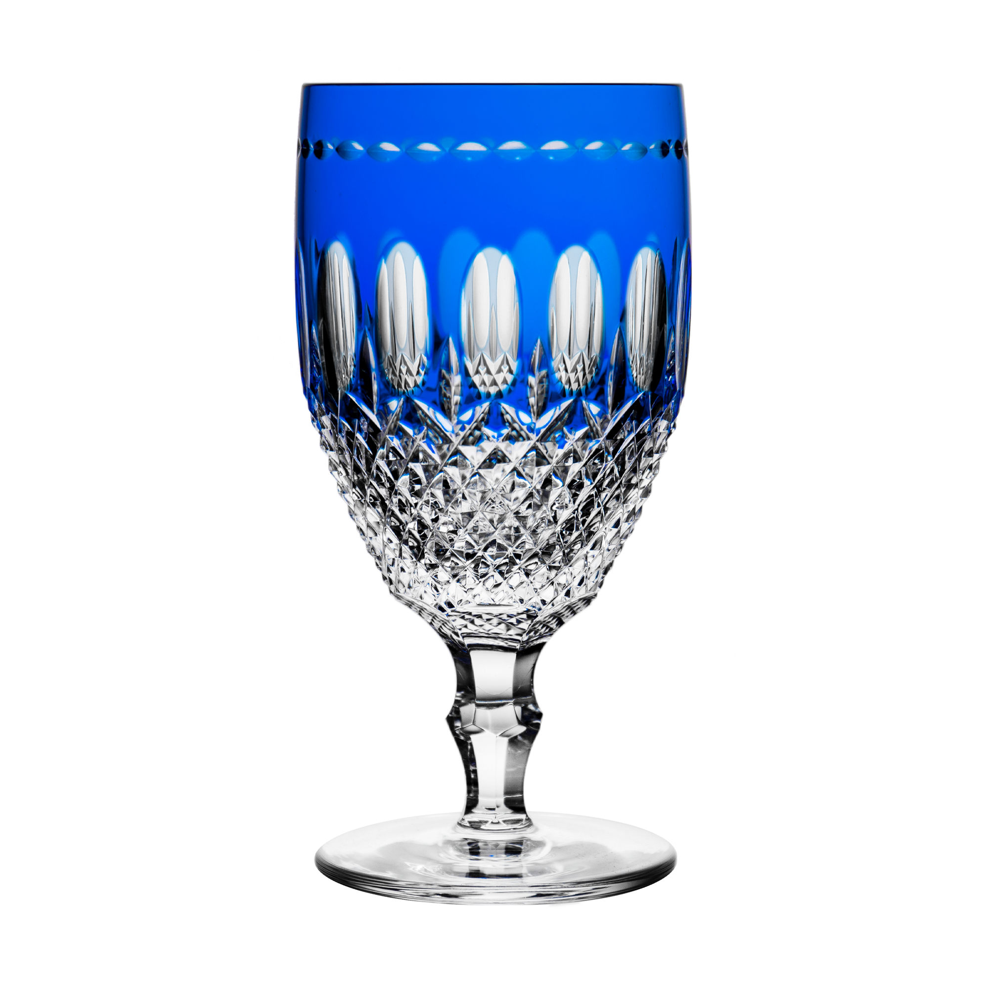 Majesty Blue Iced Beverage Goblet