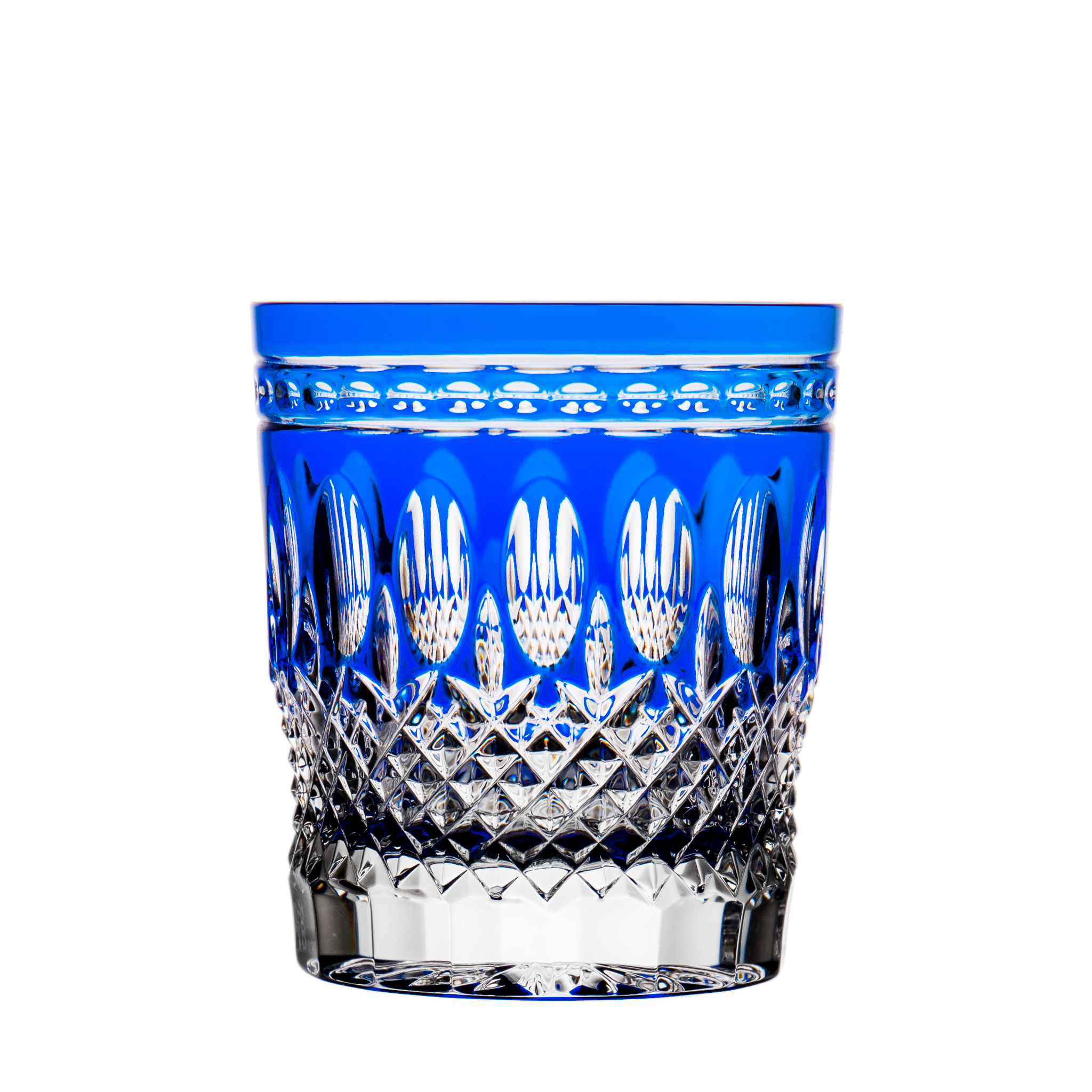 Clarendon Blue Old Fashioned - Ajka Crystal