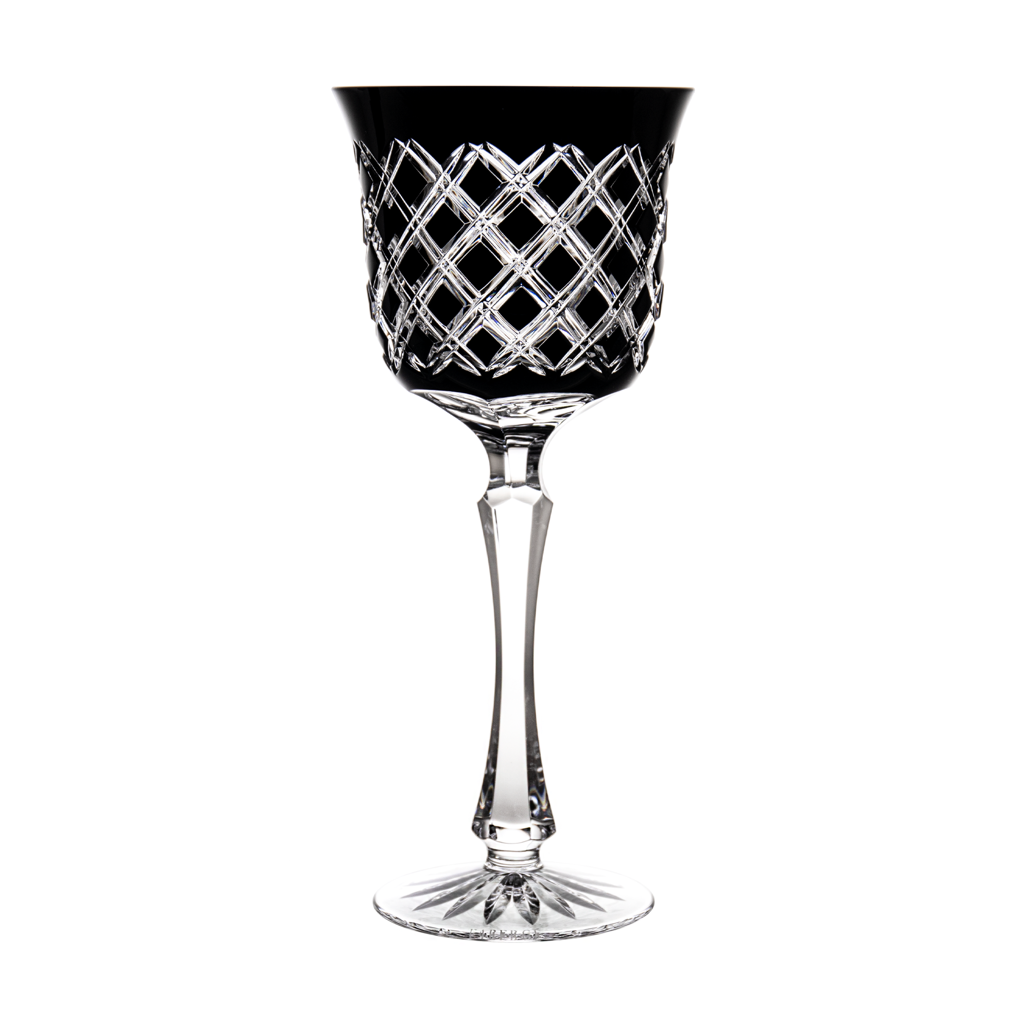 Fabergé Athenee Black Water Goblet