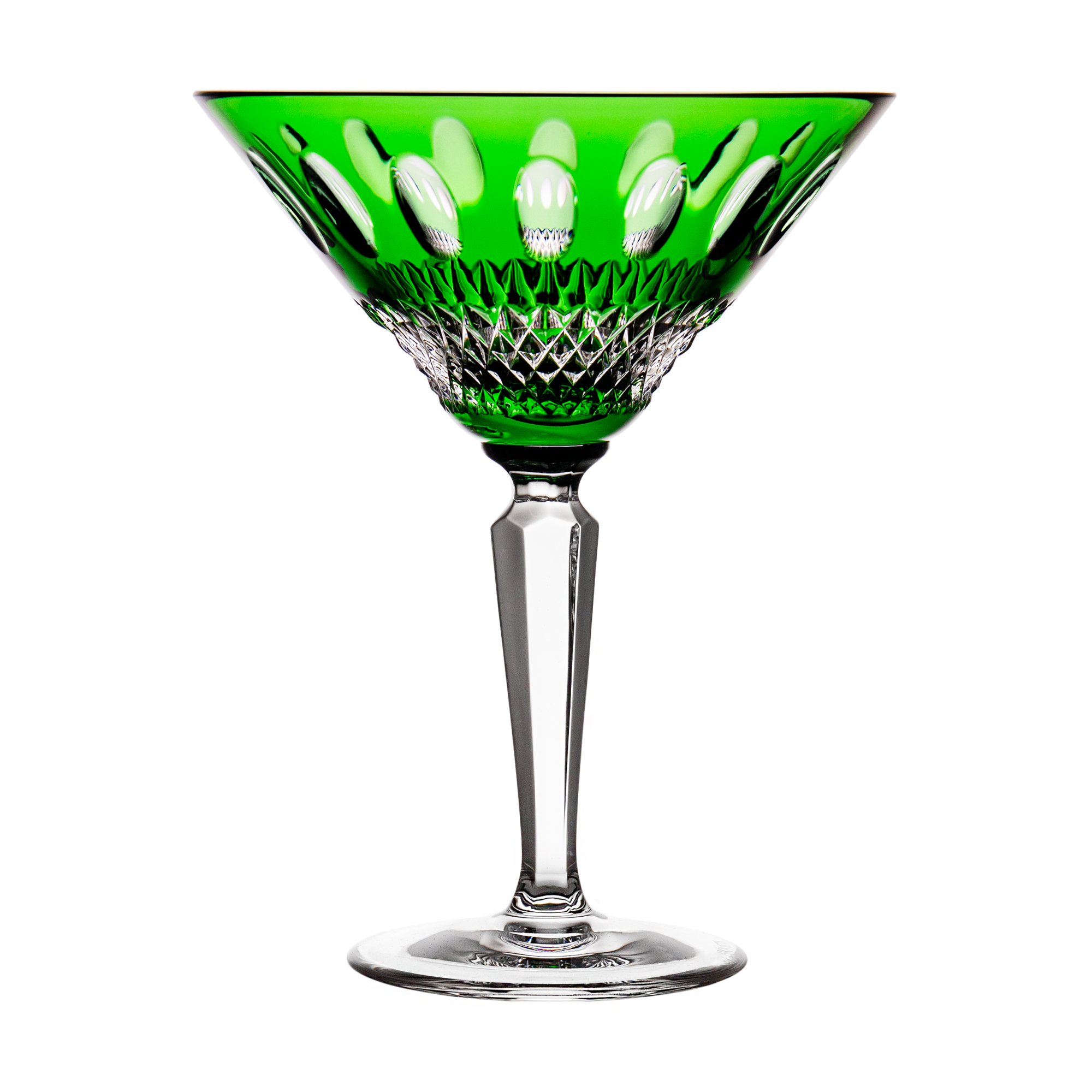 Colleen Encore Green Martini Glass 1st Edition