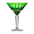 Colleen Encore Green Martini Glass 1es Edition