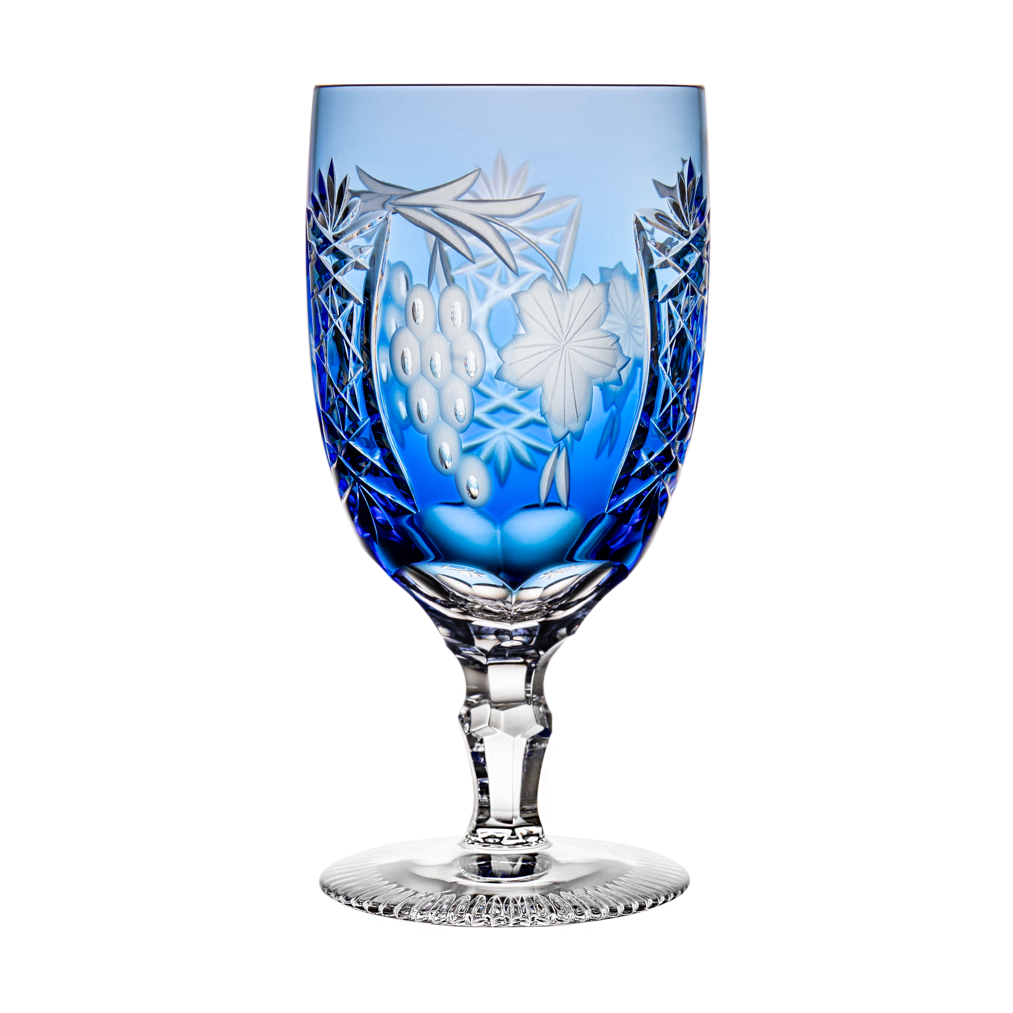 Marsala Light Blue Iced Beverage Goblet