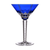 Castille Blue Martini Glass 1st Edition